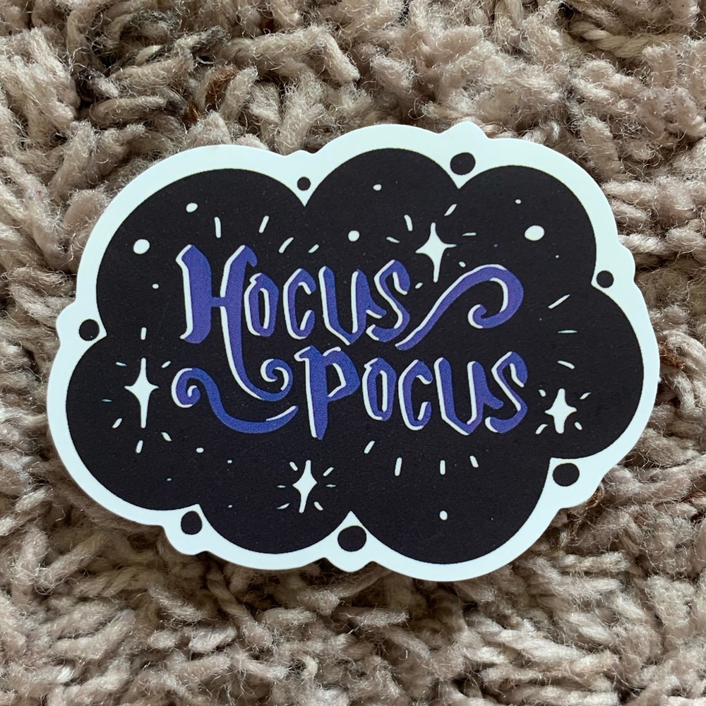COPY - 6/$12 Hocus Pocus Vinyl Sticker Matte
